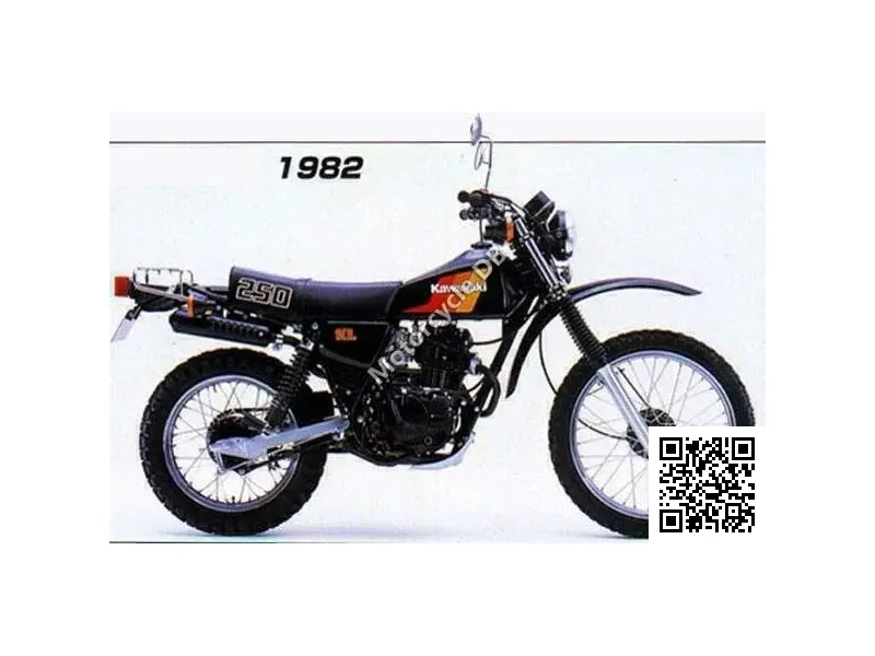 Kawasaki KL 250 1982 1345