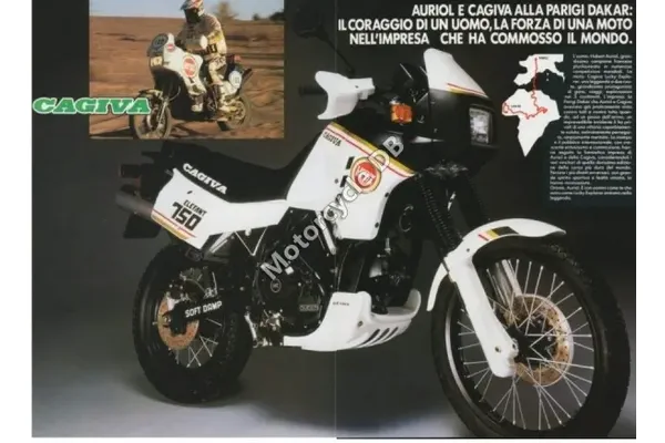 1989 Cagiva Elefant 750