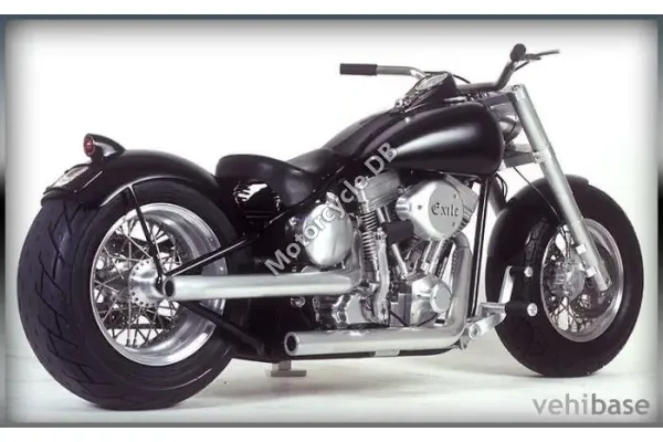 2010 Exile Cycles Black Bull