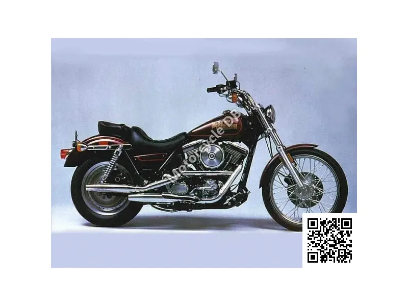 Harley-Davidson FLSTC 1340 Heritage Softail Classic (reduced effect) 1988 12637