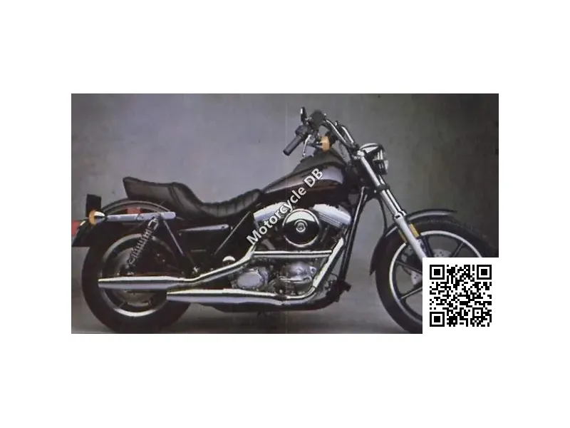Harley-Davidson FXR 1340 Super Glide (reduced effect) 1989 12155