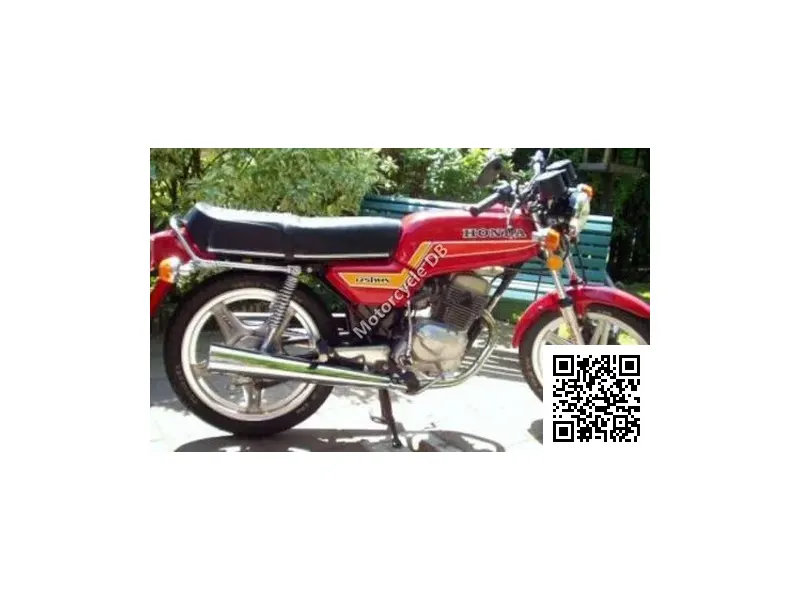 Honda CB 125 T 2 (reduced effect) 1985 12733