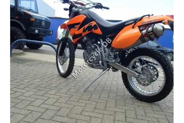 2006 KTM 640 LC4 Supermoto Orange