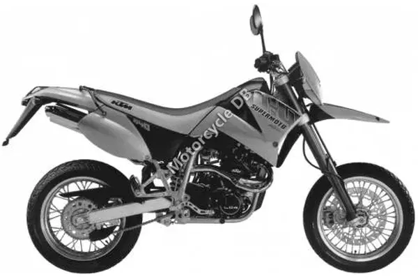2001 KTM LC4-E 640 Supermoto