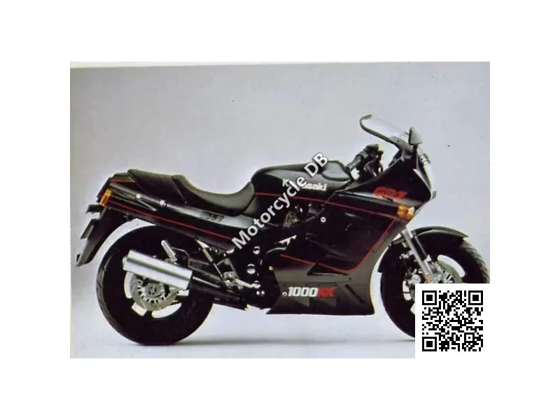 Kawasaki GPZ 1000 RX (reduced effect) 1986 12584