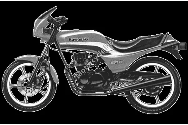 1988 Kawasaki GPZ 305 Belt Drive