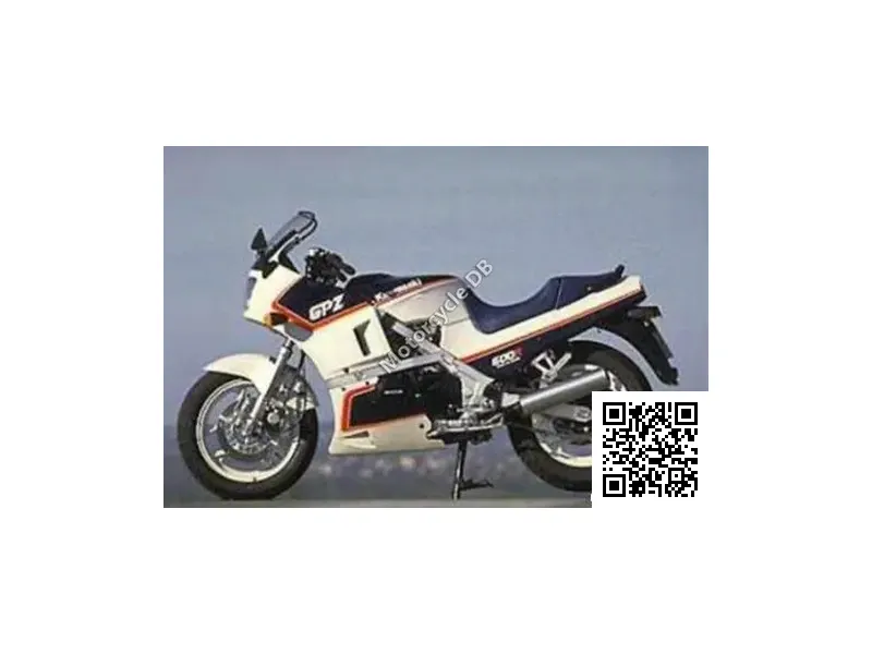 Kawasaki GPZ 600 R (reduced effect) 1988 17050