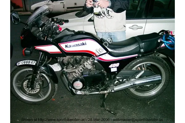 1989 Kawasaki Gpz 400
