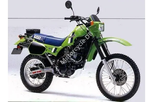 1987 Kawasaki KLR 600 E