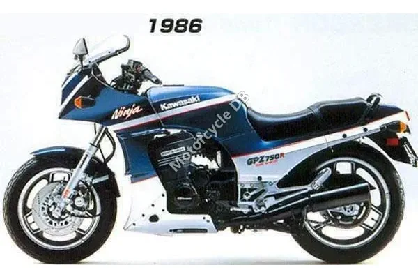 1986 Kawasaki GPZ 750 R