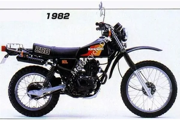 1982 Kawasaki KL 250