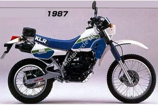 1987 Kawasaki KLR 250