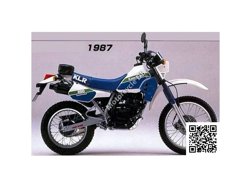 Kawasaki KLR 250 1987 1658