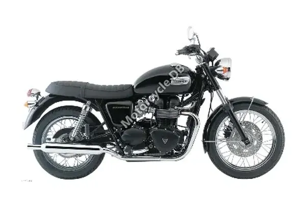 2008 Triumph Bonneville Black