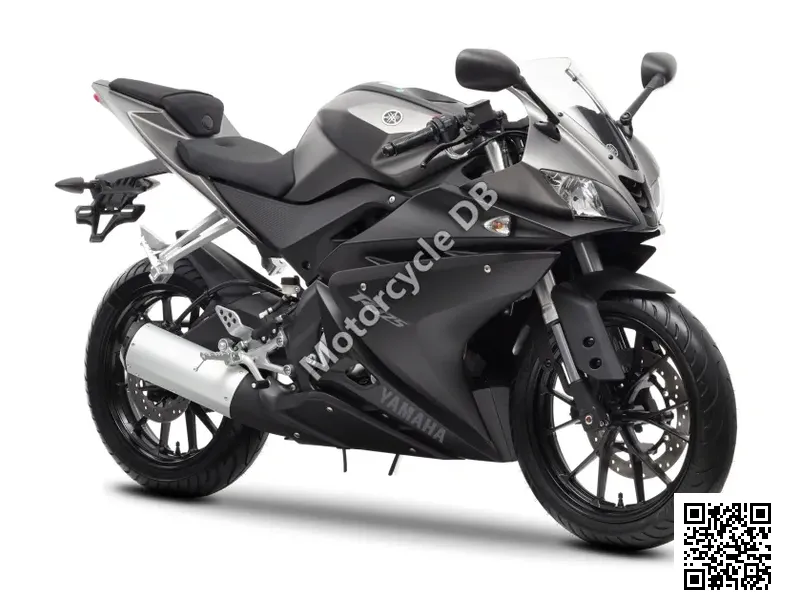 Poignées De Guidon Moto Pour Yamaha YZF-R125 (2009-2021) - Caoutchouc Antidérapant + Embouts Aluminium - Noir