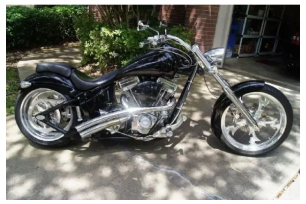2009 Titan Sidewinder Custom Pro Street Softail