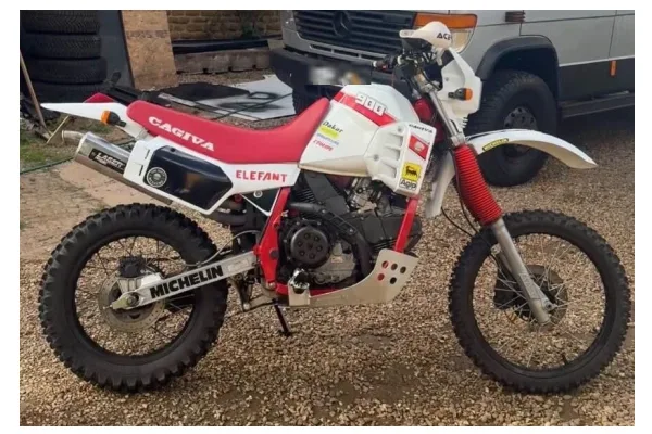 1986 Cagiva 650 Elefant