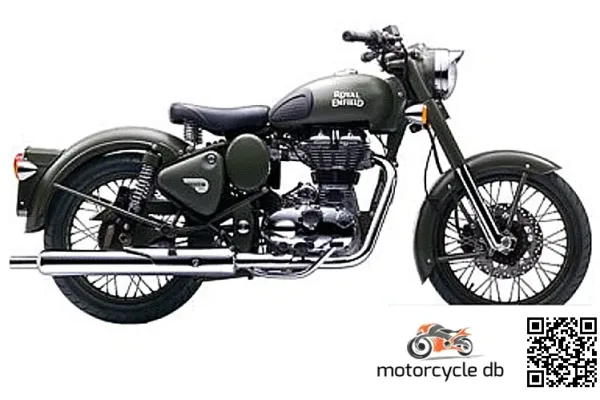 2017 Royal Enfield Classic Battle Green
