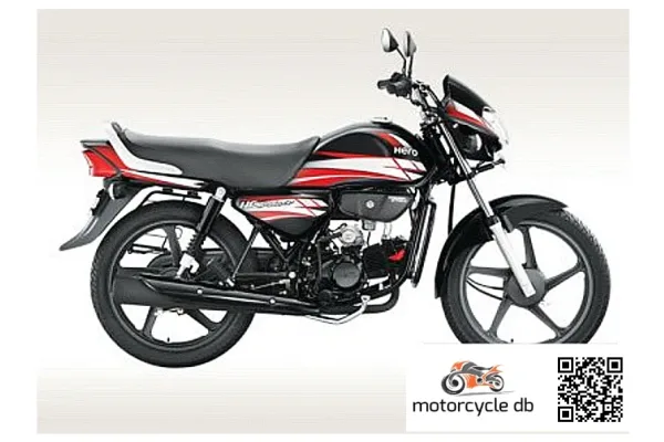 2015 Hero HF Deluxe Black Alloy