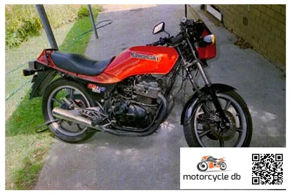 1983 Kawasaki GPZ 250 Belt Drive