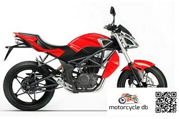 2012 Megelli Naked Streetbike 125S