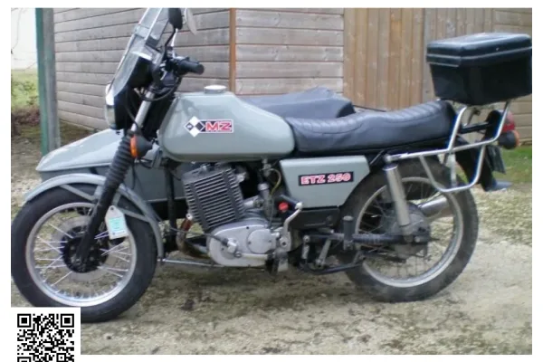 1988 MuZ ETZ 250 (with Sidecar)